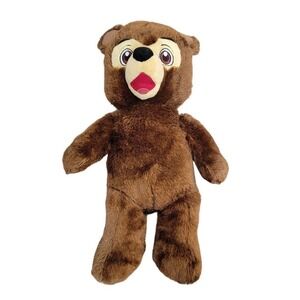 Build A Bear BABW Great Wolf Lodge Brown Brinley Teddy Bear 16" Retired Rare Fun